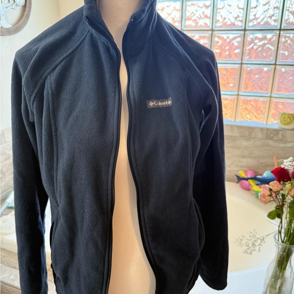 Columbia Black Performance Jacket Lightweight Fle… - image 1